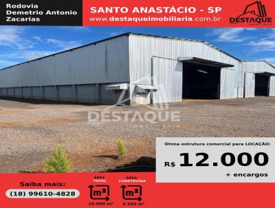 Comercial para Locao, em Santo Anastcio, bairro -, 1 dormitrio, 2 banheiros, 1 sute