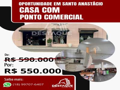 Casa para Venda, em Santo Anastcio, bairro Centro, 3 dormitrios, 1 banheiro