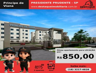 Apartamento para Locao, em Presidente Prudente, bairro Ana Jacinta, 2 dormitrios, 1 banheiro, 1 vaga